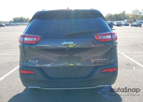 2017 Jeep Cherokee Limited 4X4 из США, поврежденный, VIN 1C4PJMDB4HW515221